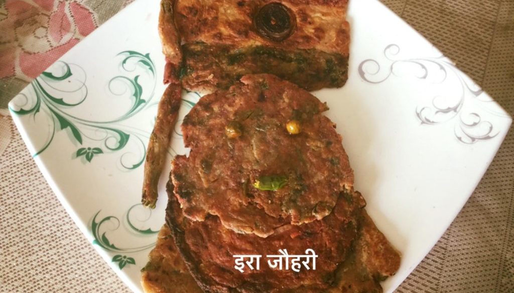 मूली का तिरंगा पराठा !!!!!