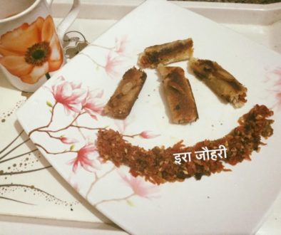 मीठे स्नैक्स !!!! ब्रेड और गाजर के हलुये से बनाये मीठे स्विस रोल्स्