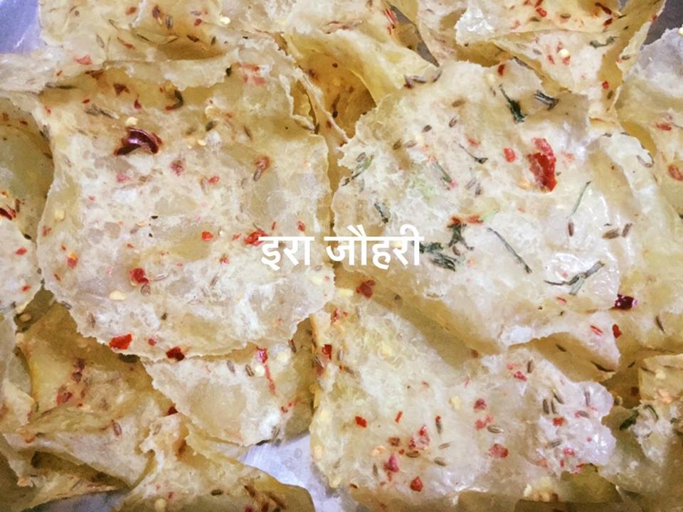 आलू के पापड़