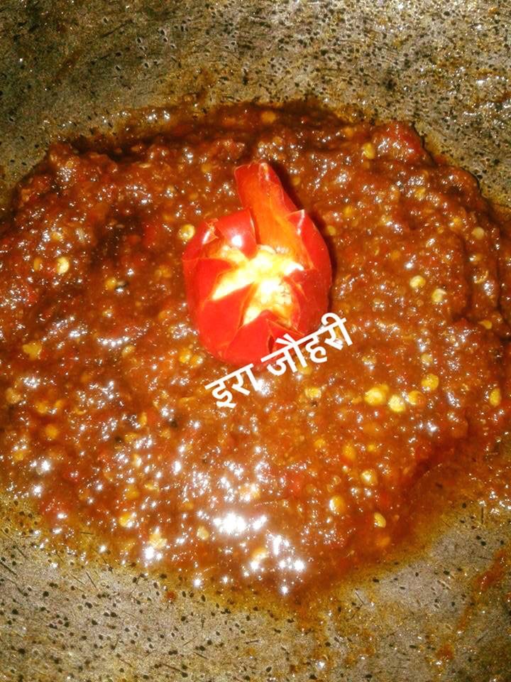 चटनी    !!!!!  साल भर चलने वाली लालमिर्च की चटनी
