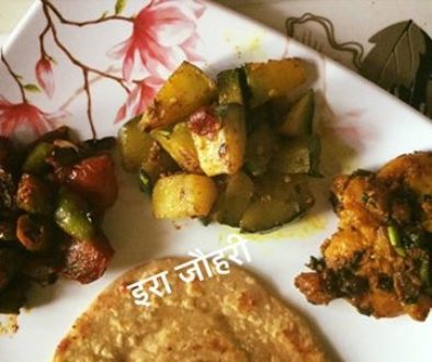 सब्जी पराठा