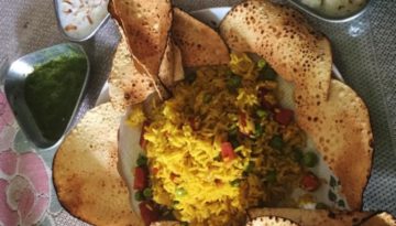 गाजर मटर की दिलकश तहरी