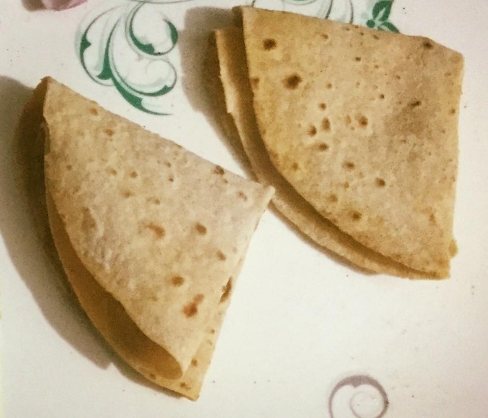 दुपल्ली या दोहरी रोटी