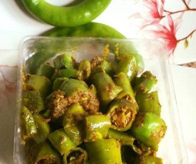 हरीमिर्च का झटपट बनने वाला मौसमी अचार