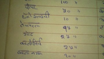 चाट मसाला तथा जलजीरा