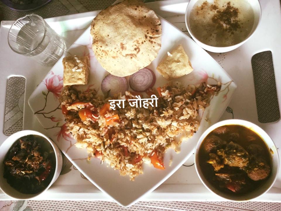 दोपहर का सम्पूर्ण भोजन