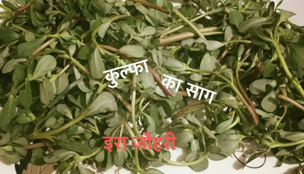 कुल्फा का साग