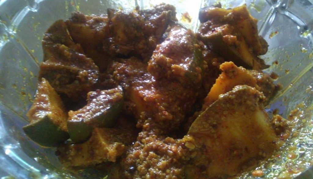 आम का तेल वाला अचार