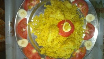 दोपहर का भोजन !!!!! तहरी 