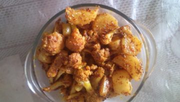 गोभी मूली का चटपटा मौसमी अचार