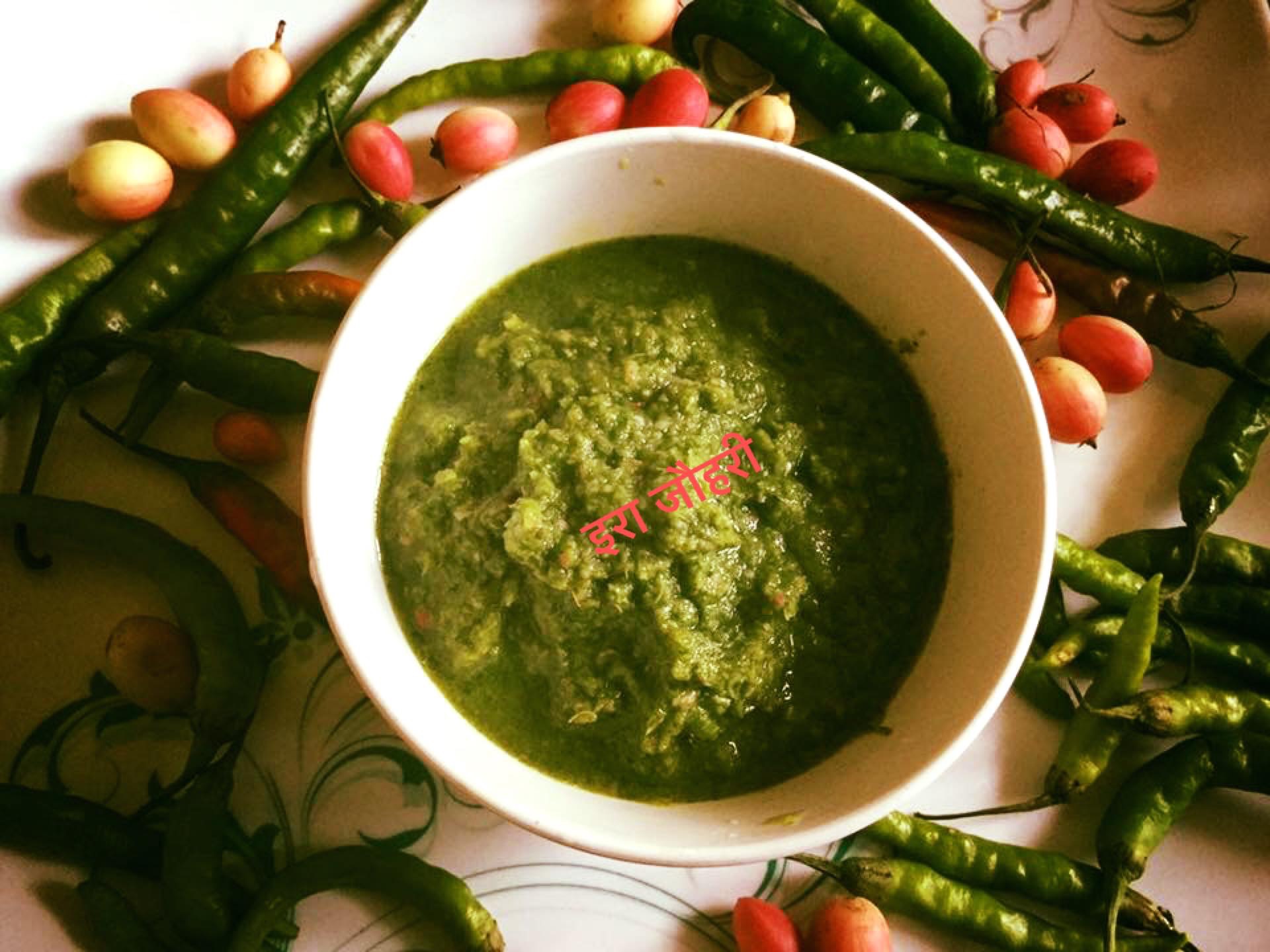 करौंदे की खट्टी चटनी !!!!