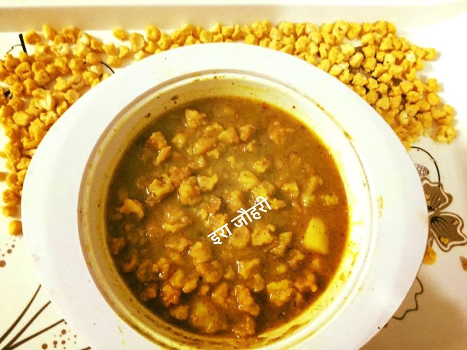 मुँगौड़ी आलू मजेदार