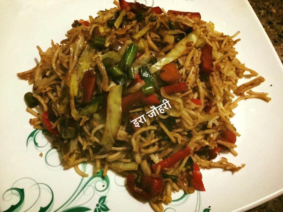 विदेशी व्यनजन देशी स्वाद !!!” नूडल्स