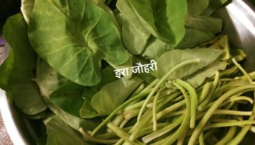 अरबी के पत्तों की पकौड़ी मुठिया , रोल्स और पतोड़े