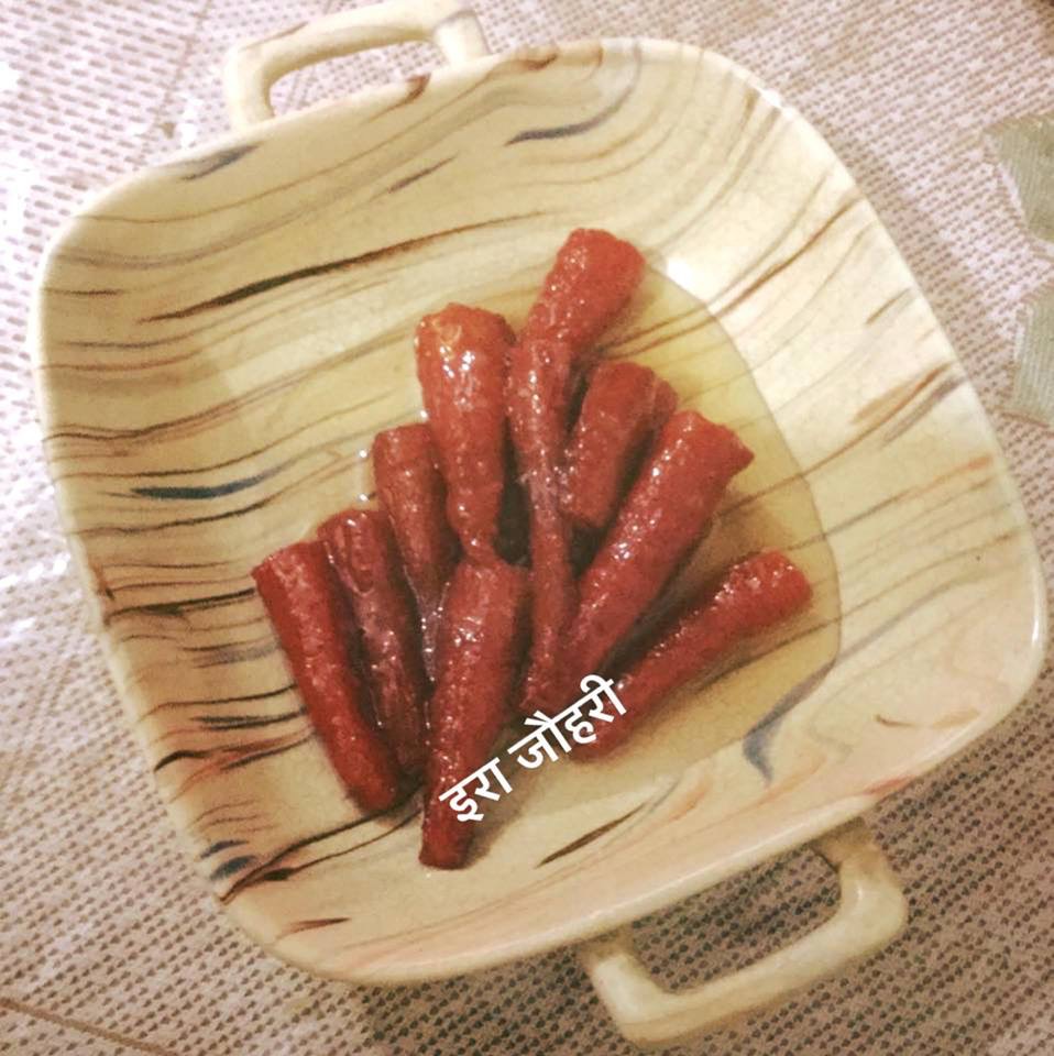 गाजर का मुरब्बा !!!!