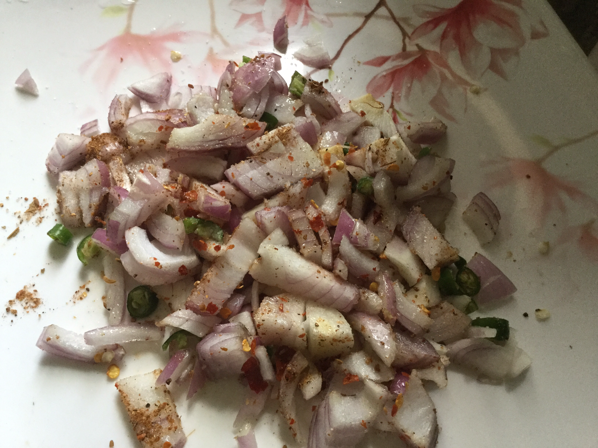 चटपटा कच्चा प्याज!!!!!!!