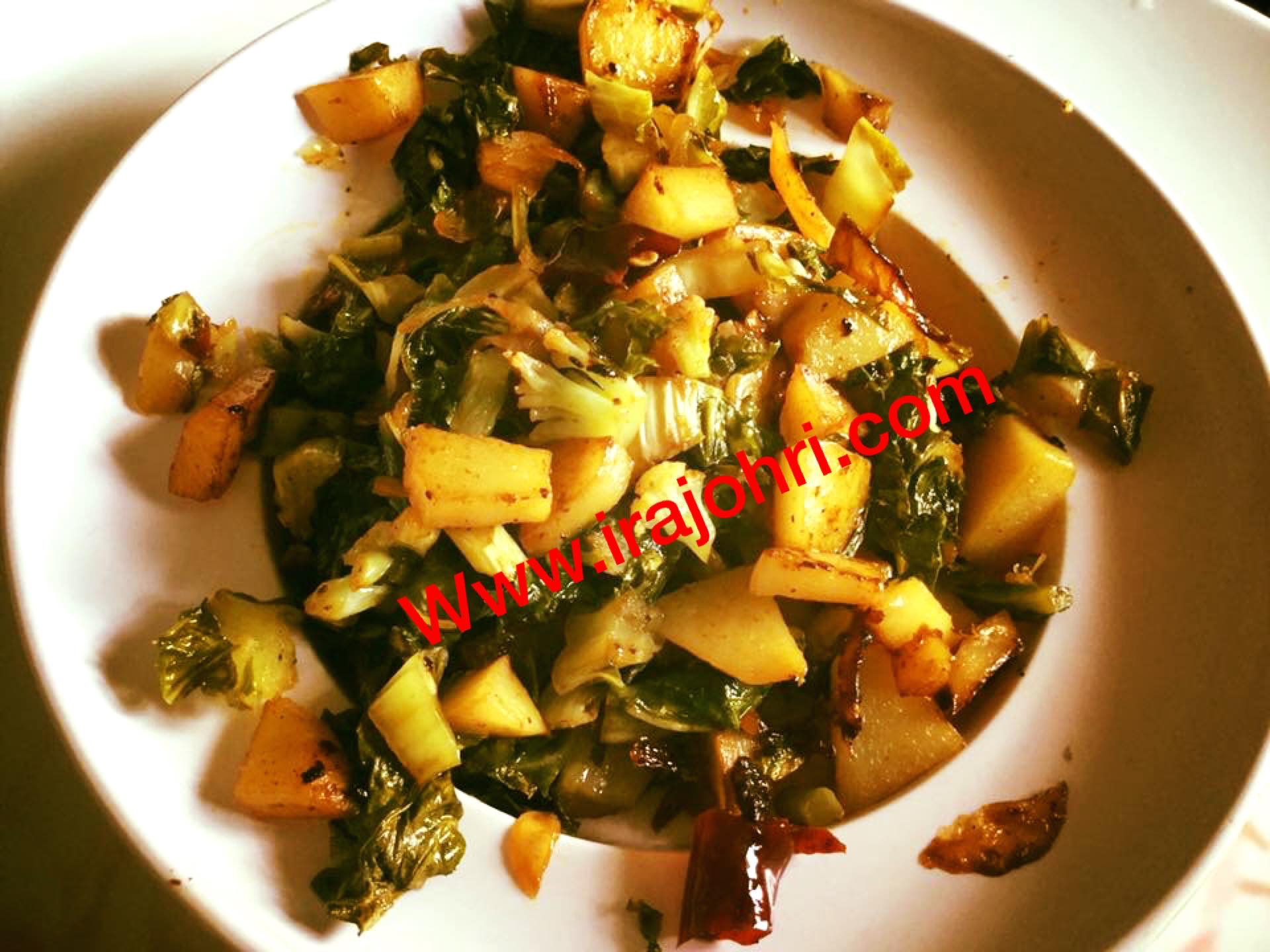 गोभी का साग 