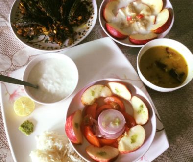 दोपहर का सम्पूर्ण भोजन