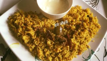 चने की दाल की खिचड़ी !!!!!