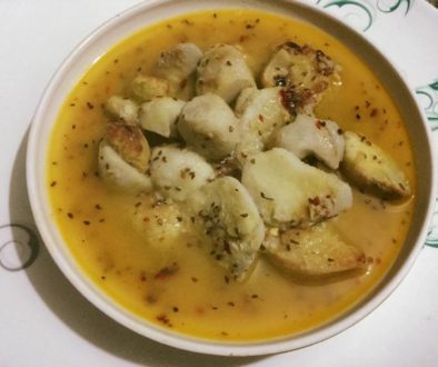 अजवाइन मिर्च की रसीली घुइया !!!!