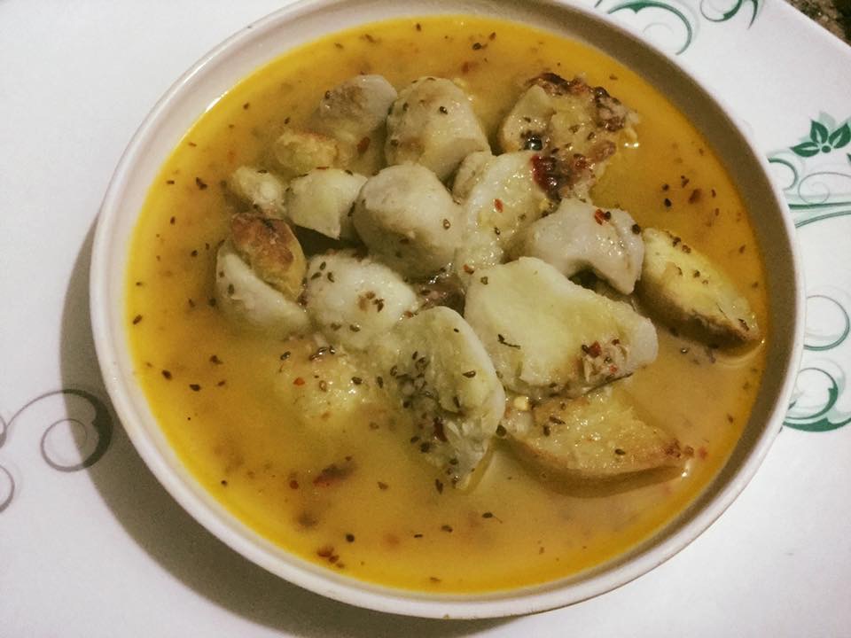 अजवाइन मिर्च की रसीली घुइया !!!!