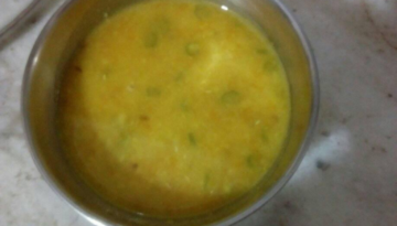 बेबी फूड !!! सब्ज़ियाँ डाल कर बनाये पौष्टिक दाल !!!