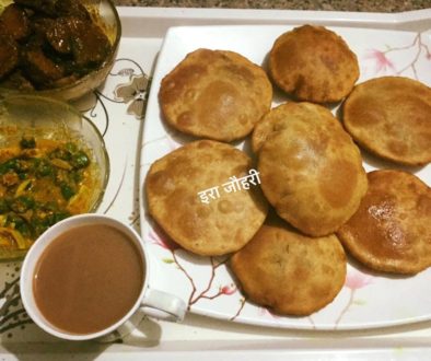 चने की दाल की कचौड़ी व भरवाँ पराठे !!!!!