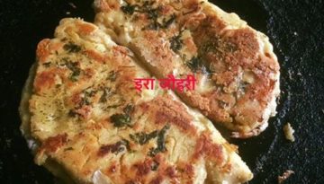 तवा लहसुनिया पराठा या तवा गार्लिक ब्रेड या रोटी !!!!