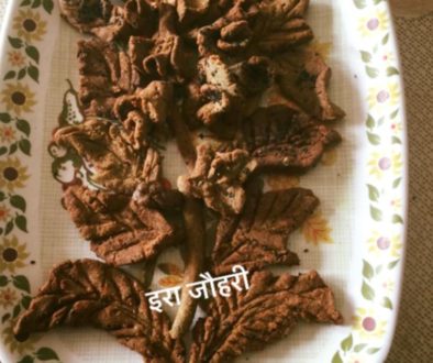 काले तिल पड़े बाजरे के गुड़ से बने पिट्उये ( पुये ) !!!!