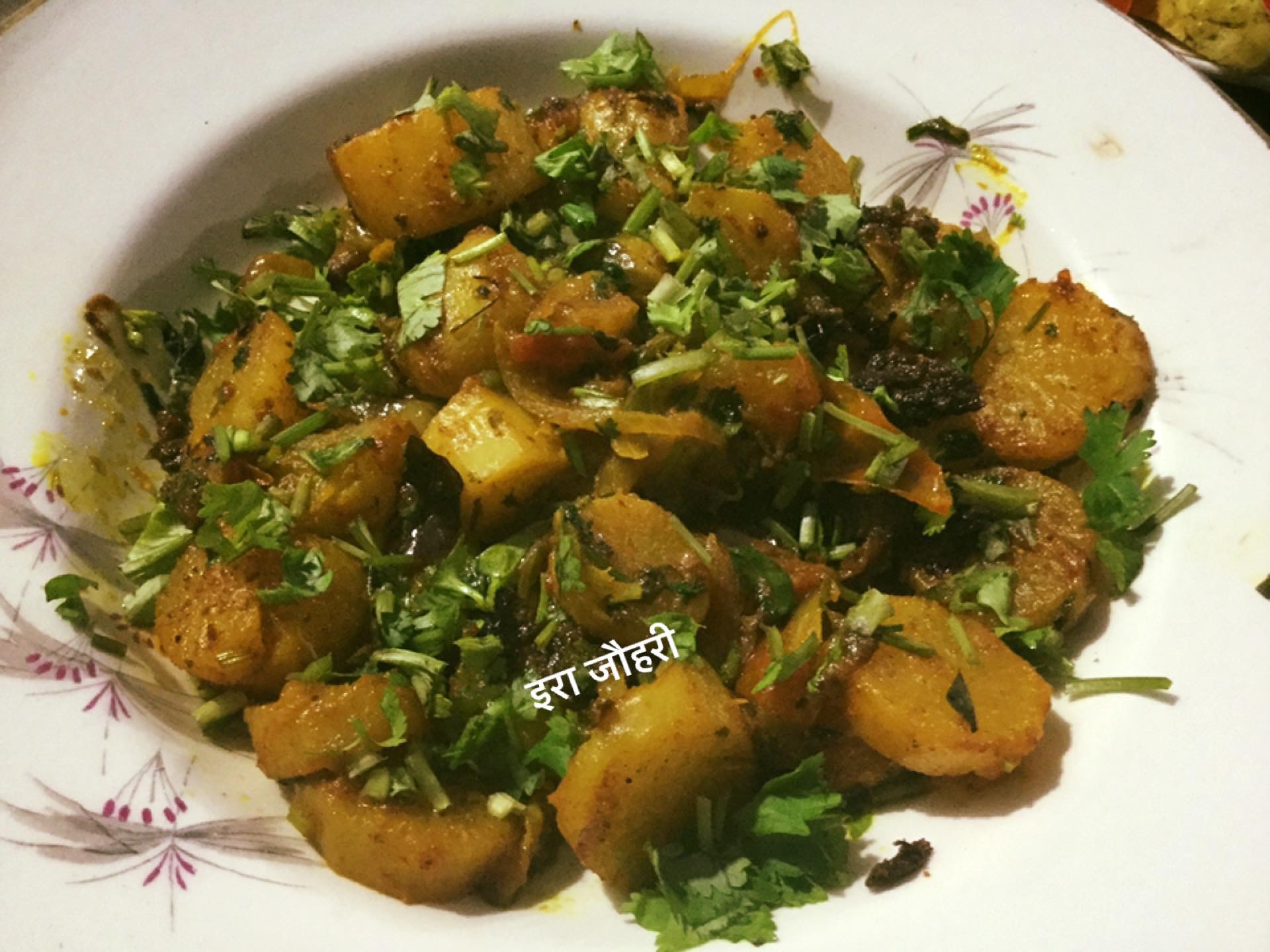 मूली की सब्जी !!