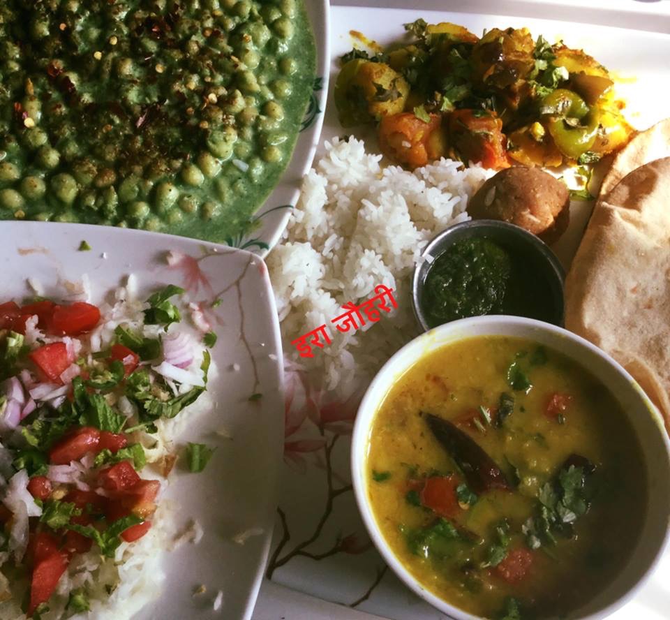 दोपहर का सम्पूर्ण भोजन