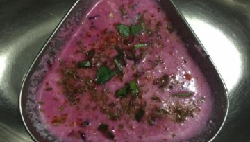 चुकन्दर का रायता