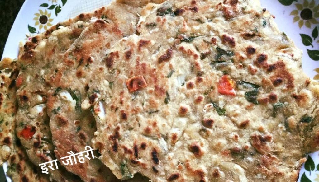 मूली के बेसनी पराठे