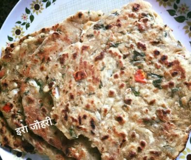 मूली के बेसनी पराठे