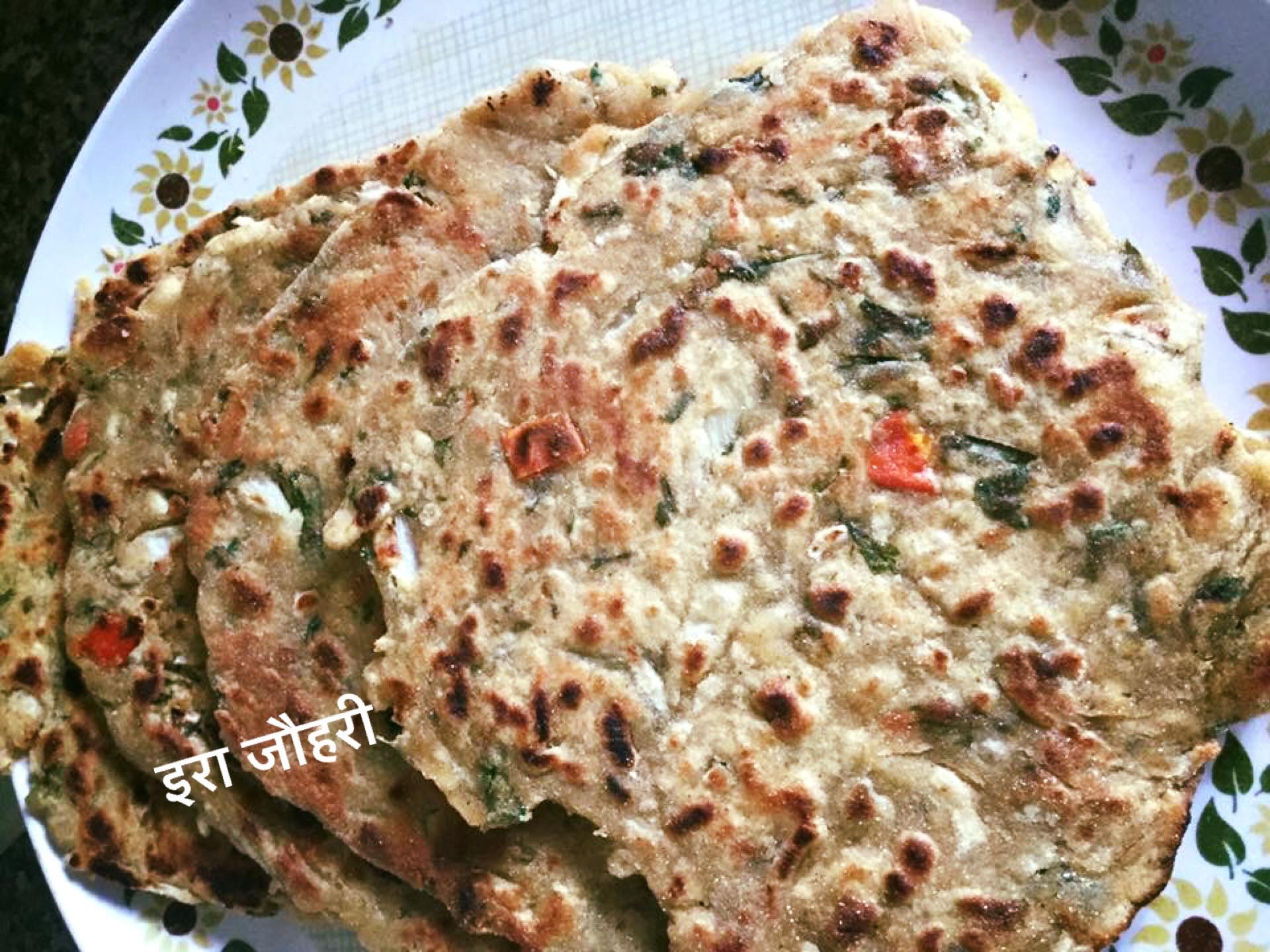 मूली के बेसनी पराठे