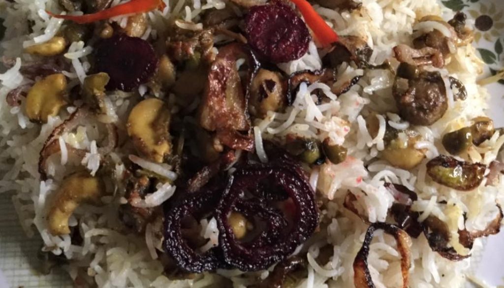 वेज दम पुलाव !!!