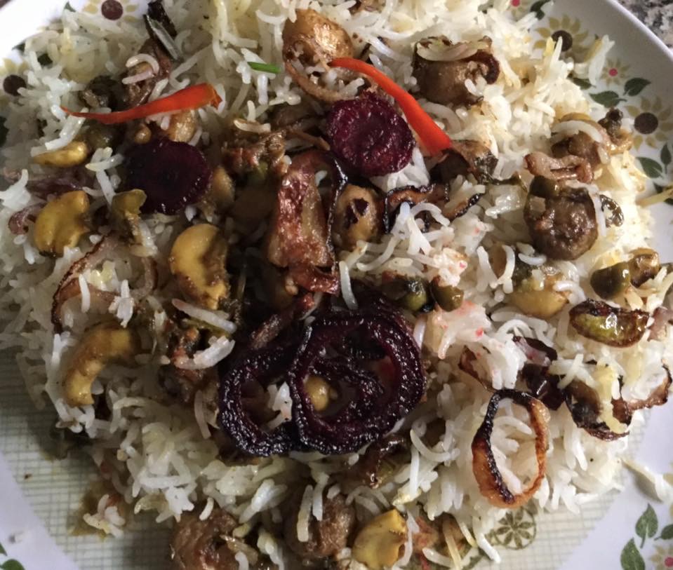 वेज दम पुलाव !!!