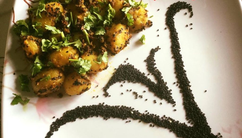 तिल के आलू !!!!