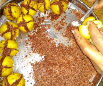 नींबू का मसाले वाला अचार !!