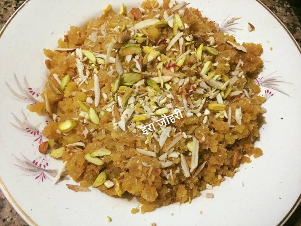 मूँग की दाल का केसरी हलुआ !!!!