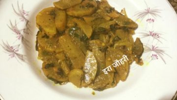 मूली की सूखी सब्जी