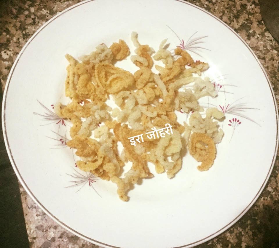 मक्का व चावल की कचरी !!!!!