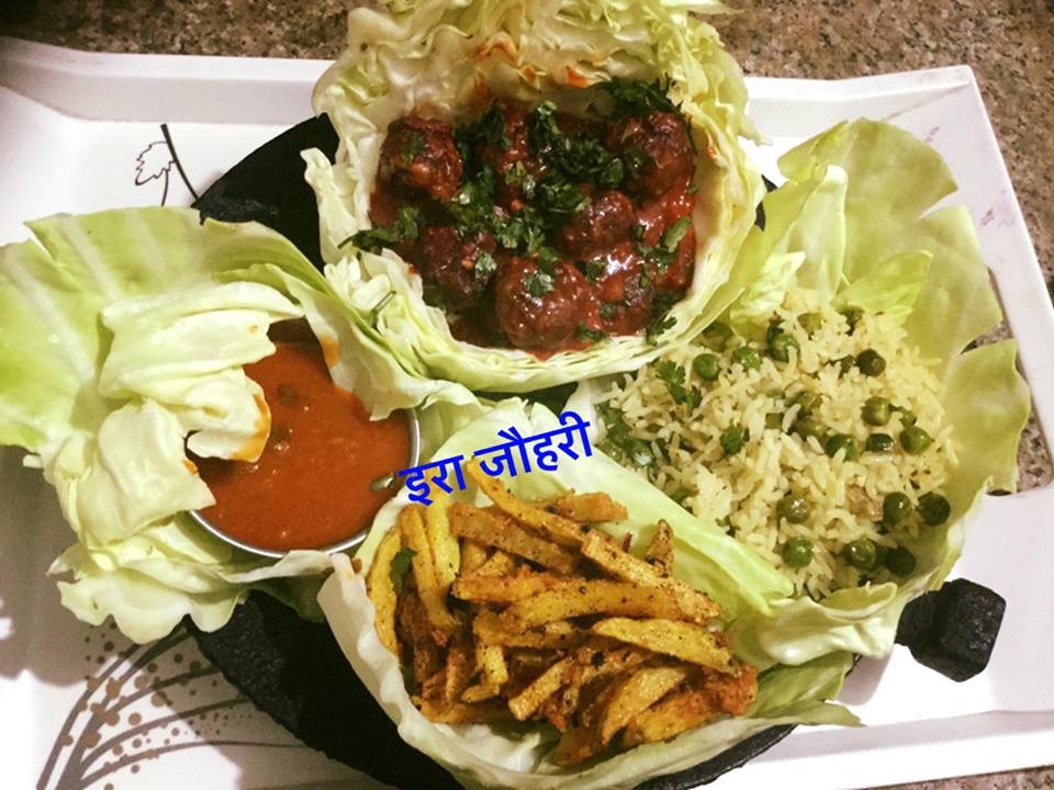 सिजलर !!!!!! सम्पूर्ण भोजन