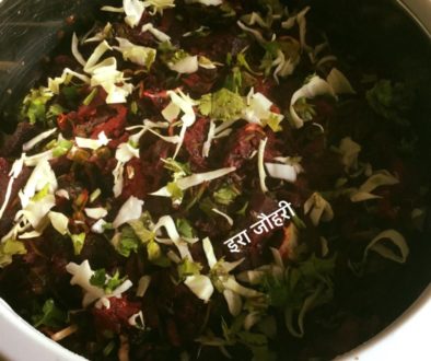 चुकन्दर की सूखी सब्जी